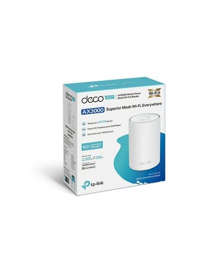 TP-LINK AX3000 WHOLE HOME MESH WIFI 6 4G+ GATEWAY (DECO X50-4G)