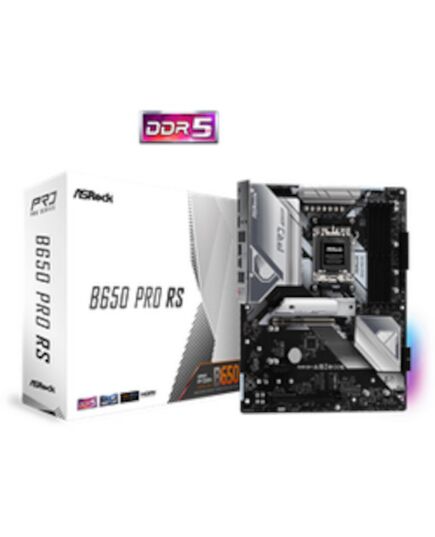 ASROCK B650 PRO RS, SOCKET AMD AM5, CS AMD B650, 4 DIMM SOCKETS DDR5, HDMI/DP, 2.5 GIGABIT LAN, ATX, 3YW