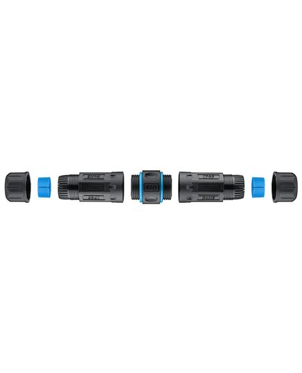 POWERTECH ΑΔΙΆΒΡΟΧΟΣ ΣΎΝΔΕΣΜΟΣ RJ45 CAB-N427, CAT 6, IP68, ΜΑΎΡΟΣ