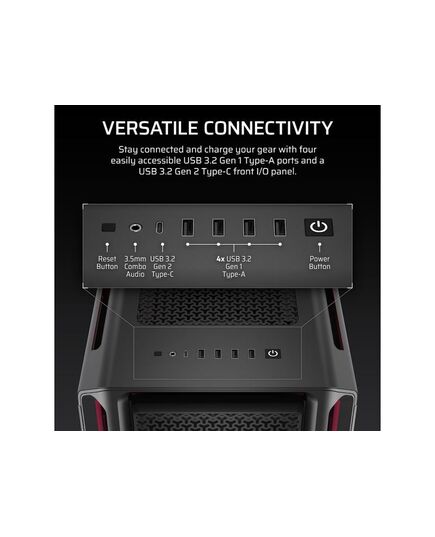 CORSAIR CASE 5000T ICUE LINK RGB (BL)