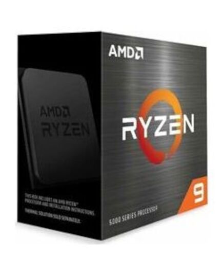 AMD CPU RYZEN 9 5900X, 12C/24T, 3.7-4.8GHZ, CACHE 6MB L2+64MB L3, SOCKET AM4, BOX, 3YW.