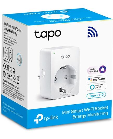 TP-LINK TAPO MINI SMART WI-FI SOCKET (2-PACK P110)