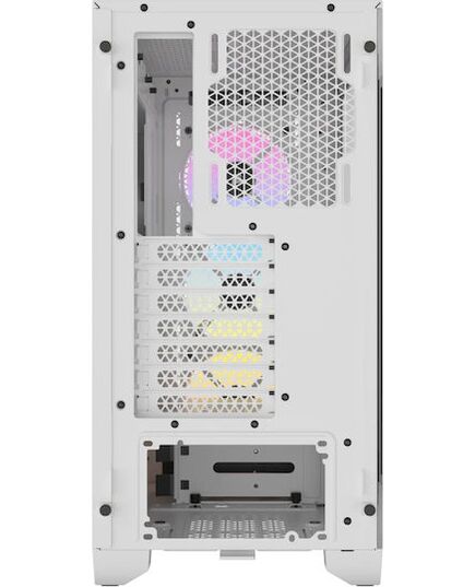 CORSAIR MID TOWER ATX CASE 3000D RGB AIRFLOW WINDOWED TEMPERED GLASS - WHITE - CC-9011256-WW