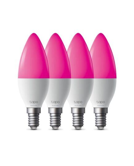TP-LINK SMART WI-FI CANDLE LIGHT BULB, MULTICOLOR TAPO L430C(4-PACK) (TPTAPOL430C(4-PACK)