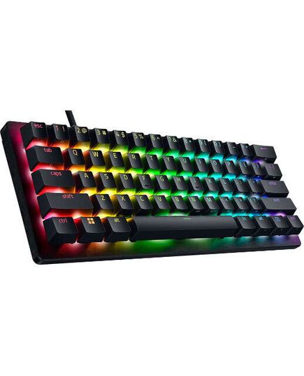 RAZER HUNTSMAN V3 PRO MINI WHITE ANALOG -  60% OPTICAL GAMING KEYBOARD - RAPID TRIGGER - US LAYOUT