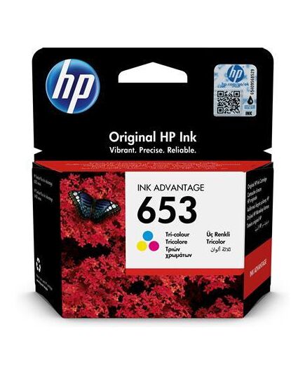 HP 653 ORIGINAL CYAN,MAGENTA,YELLOW 1 PC(S)