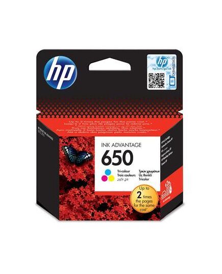 HP 650 INK CARTRIDGE 1 PC(S) ORIGINAL CYAN, MAGENTA, YELLOW