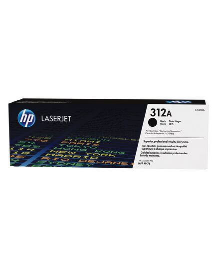 HP 312A LASERJET BLACK TONER (2.4K) (CF380A) (HPCF380A)