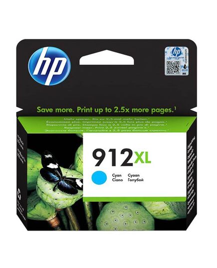 HP ΜΕΛΆΝΙ INKJET NO.912XL CYAN (3YL81AE) (HP3YL81AE)
