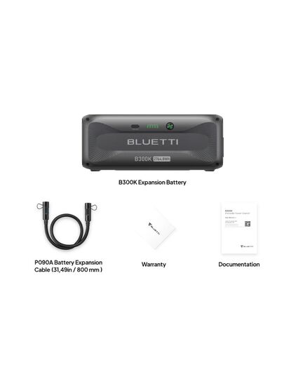 BLUETTI EXPANSION BATTERY B300K LIFEPO4 2764WH