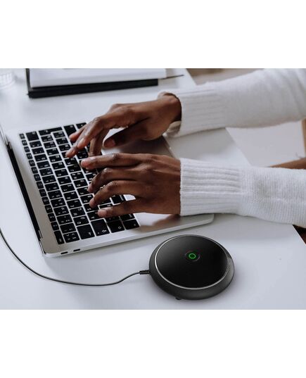 CMTECK ΕΠΙΤΡΑΠΈΖΙΟ ΜΙΚΡΌΦΩΝΟ M003, OMNIDIRECTIONAL, USB, ΜΑΎΡΟ