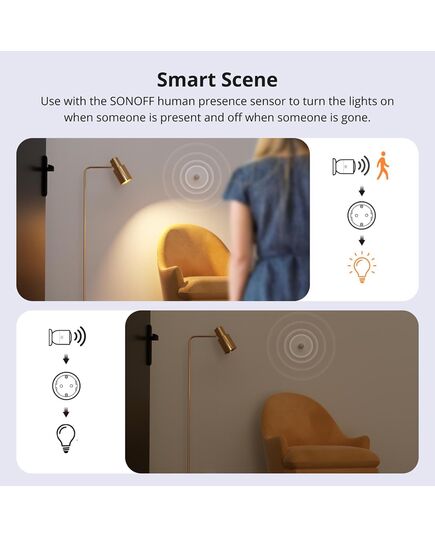 SONOFF SMART ΑΝΤΆΠΤΟΡΑΣ ΡΕΎΜΑΤΟΣ S60TPF, ΜΟΝΌΣ, 4000W, WIFI, ΛΕΥΚΌΣ