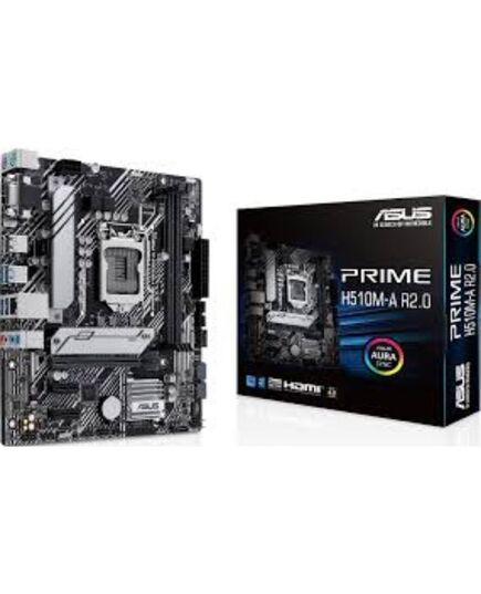 ASUS PRIME H510M-A R2.0 INTEL H510 LGA 1200 (SOCKET H5) MICRO ATX (90MB1FP0-M0EAY0) (ASU90MB1FP0-M0EAY0)