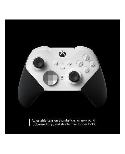 MICROSOFT XBOX ELITE WIRELESS SERIES 2   CORE BLACK, WHITE BLUETOOTH/USB GAMEPAD ANALOGUE / DIGITAL PC, XBOX ONE
