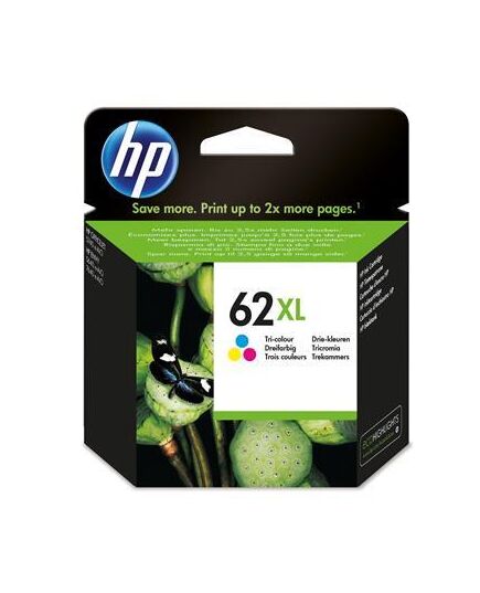 HP 62XL ORIGINAL HIGH (XL) YIELD CYAN, MAGENTA, YELLOW