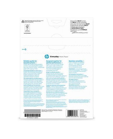 HP Q2510A PHOTO PAPER BLACK,BLUE,WHITE A4