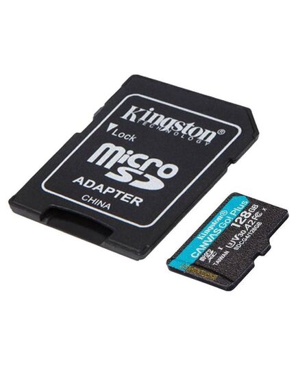 KINGSTON MEMORY CARD SDCG4/128GB CANVAS GO PLUS CLASS 10, UHS-I, U3, V30, A2