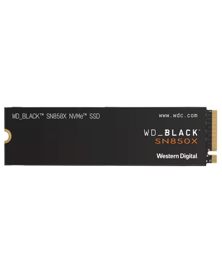 WESTERN DIGITAL BLACK SN850X WITH HEATSINK SSD 1TB M.2 NVME PCI EXPRESS 4.0