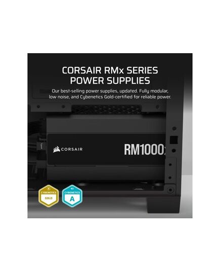 CORSAIR PSU RM1000X (GOLD, FULLY MODULAR