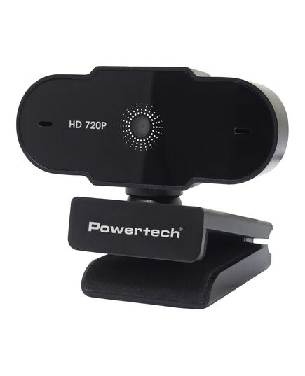 POWERTECH WEB CAMERA PT-1426, 0.9MP, 720P HD, FIXED ΕΣΤΊΑΣΗ, 1.5M, ΜΑΎΡΗ