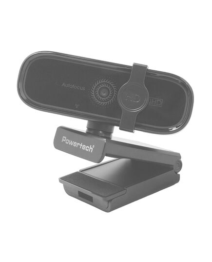 POWERTECH WEB CAMERA PT-1427, 5MP, 2K QHD, ΑΥΤΌΜΑΤΗ ΕΣΤΊΑΣΗ, 1.5M, ΜΑΎΡΗ
