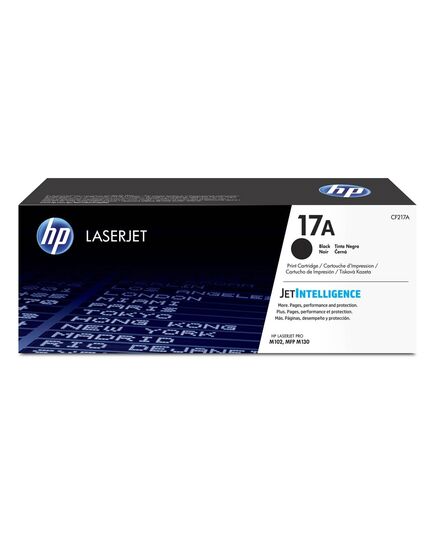HP 17A LASERJET BLACK TONER (1.6K) (CF217A) (HPCF217A)