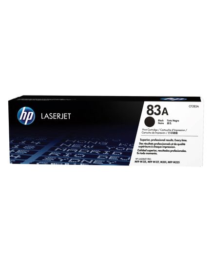 HP TONER 83A LJ PRO M127/125 BLACK (1.5K) (CF283A) (HPCF283A)