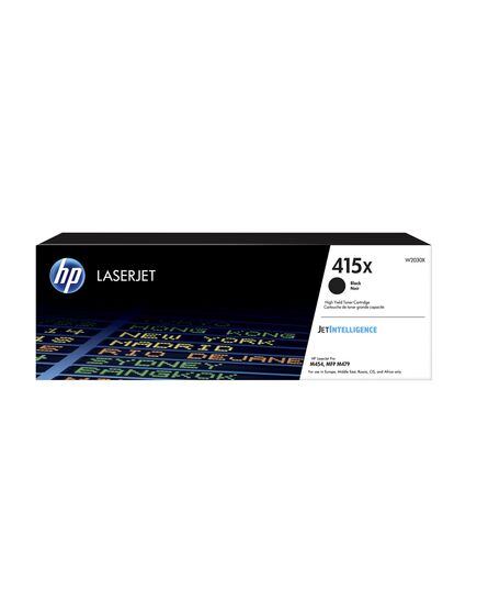 HP 415X BLACK LASERJET TONER CARTRIDGE HC (7.5K) (W2030X) (HPW2030X)