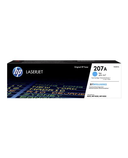 HP 207A CYAN LASERJET TONER CARTRIDGE (1.25K) (W2211A) (HPW2211A)