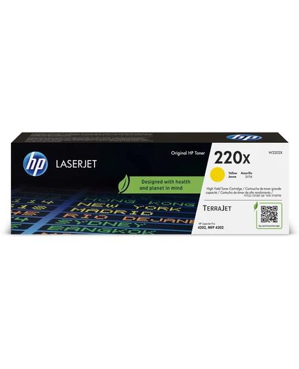 HP 220X TONER HIGH CAPACITY YELLOW (W2202X) (HPW2202X)