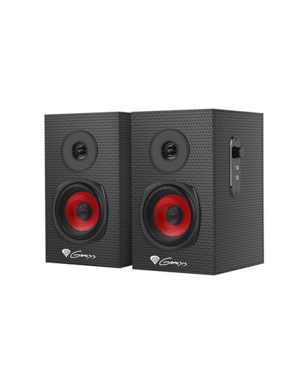 GENESIS GAMING SPEAKERS HELIUM 200, 2.0 BLACK. WOOD (NCS-1305) (GNSNCS-1305)