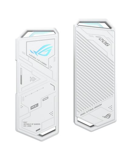 ASUS ROG STRIX ARION WHITE EDITION SSD ENCLOSURE M.2 (90DD02H1-B09000) (ASU90DD02H1-B09000)