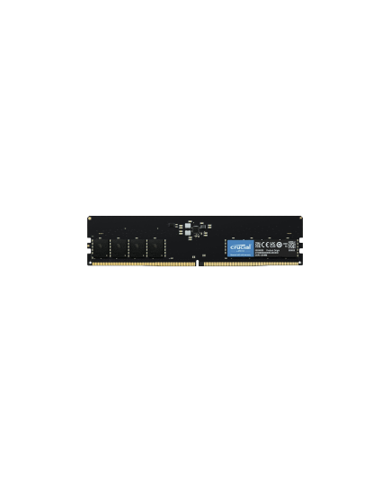 CRUCIAL RAM DIMM 16GB CT16G56C46U5, DDR5, 5600MHZ, CL46, SINGLE TRAY, 2YW.