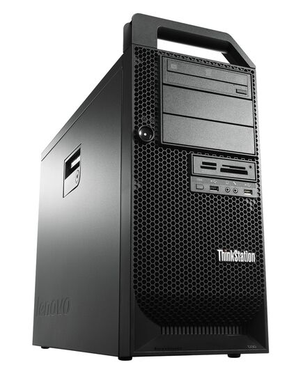 LENOVO WORKSTATION D30, REFURBISHED GRADE A REPAINTED, E5-2640, 16/512GB SSD, DVD, QUADRO 2000, FREEDOS