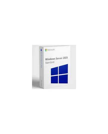 WINDOWS SERVER 2025 STANDARD EDITION, ADD LICENSE,2CORE, NO MEDIA/KEY, CUS KIT