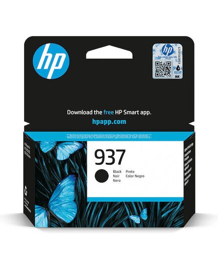 HP 937 BLACK ORIGINAL INK CARTRIDGE