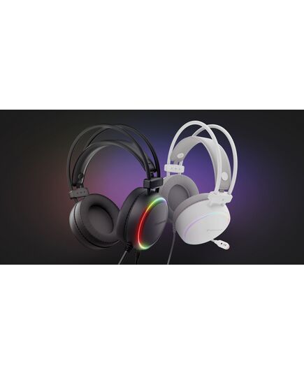 GENESIS GAMING HEADSET NEON 613 G2 WITH MICROPHONE RGB ILLUMINATION WHITE (NSG-2308) (GNSNSG-2308)