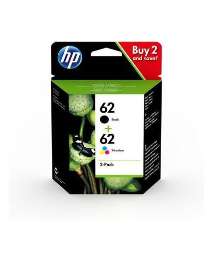 HP 62 ORIGINAL HIGH (XL) YIELD BLACK, CYAN, MAGENTA, YELLOW