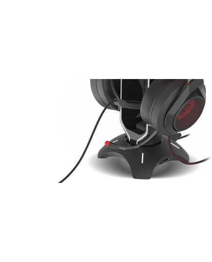 GENESIS GAMING HOLDER VANAD 500 FOR HEADSET & MOUSE. USB HUB BACKLIGHT (NBU-1602) (GNSNBU-1602)