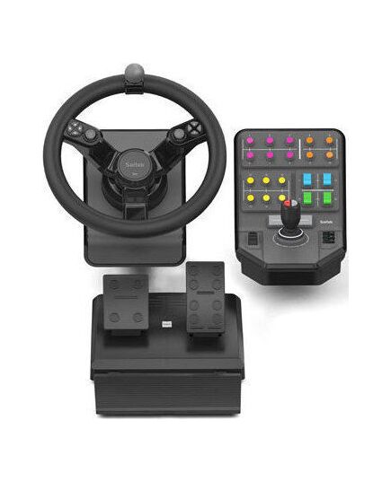 LOGITECH HEAVY EQUIPMENT - G-SERIES - STEERING WHEEL AND PEDAL SET (945-000062) (LOGGSAITEKB)