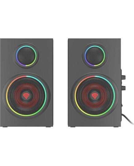 GENESIS GAMING SPEAKERS HELIUM 300BT 2.0 WOOD BLUETOOTH ARGB (NCS-1716) (GNSNCS-1716)
