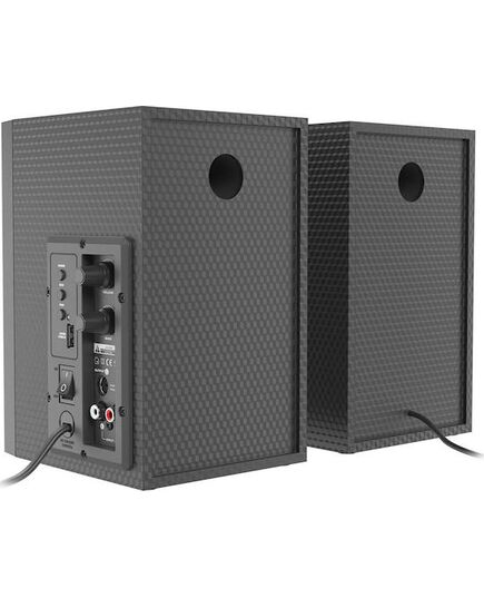 GENESIS GAMING SPEAKERS HELIUM 300BT 2.0 WOOD BLUETOOTH ARGB (NCS-1716) (GNSNCS-1716)