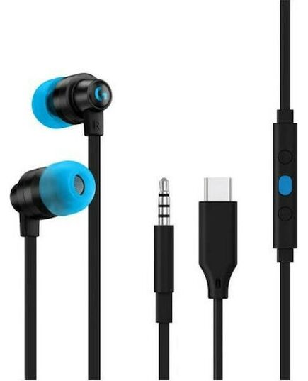 GAM.IN EAR HDPS LOGITECH G333 BLK