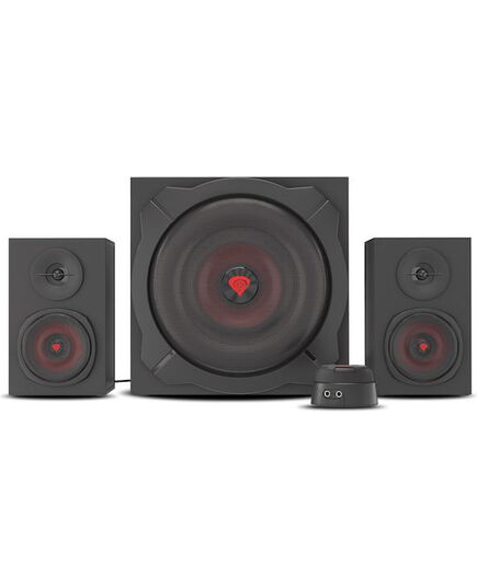 GENESIS GAMING SPEAKERS HELIUM 610BT, 60W RMS, 2.1 BLACK WIRED REMOTE CONTROL (NCS-1408) (GNSNCS-1408)