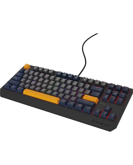 GENESIS GAMING KEYBOARD THOR 230 TKL NAVAL BLUE NEGATIVE US RGB MECHANICAL OUTEMU PANDA (NKG-2164) (GNSNKG-2164)