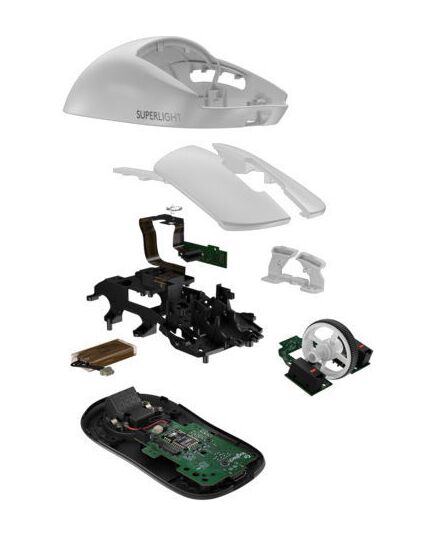 LOGITECH MOUSE G PRO X SUPERLIGHT 2 WHITE (910-006639) (LOGGPROXSL2WH)