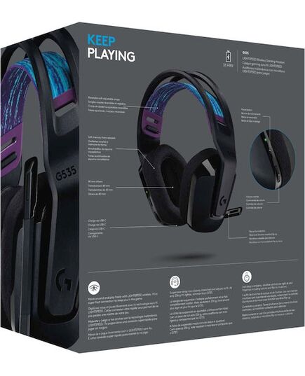 GAM.HDST LOGITECH G535 BLK