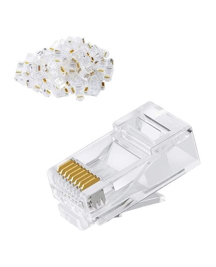 POWERTECH ΒΎΣΜΑ RJ45 CAB-N446, CAT 6/6A UTP, ΔΙΆΦΑΝΟ, 50ΤΜΧ