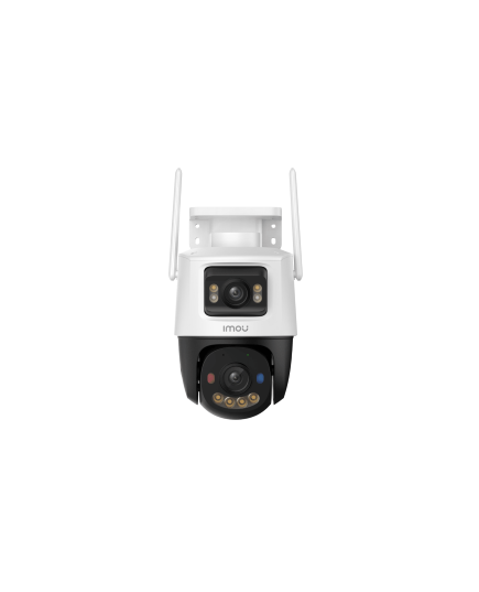 IMOU IP CAMERA CRUISER DUAL 2 PRO 8MP IPC-S7XFP-8U0WED, OUTDOOR, DUAL CAMERA 4 FIXED & 4 MOTORIZED ROTATED PTZ, H.265/H.264, 8X DIGITAL ZOOM, IR 30M, WIFI, ETHERNET, MICRO SD, MIC&SPEAKER, 2-WAY TALK, BUILT IN SIREN &SPOTLIGHT, DC12V1A, 3YW.