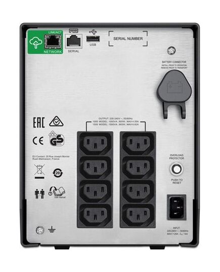UPS APC SMART-UPS 1000VA LCD 230V SC
